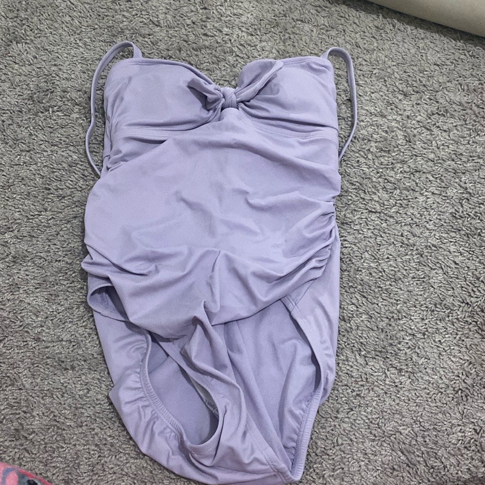 one- piece bathing suit